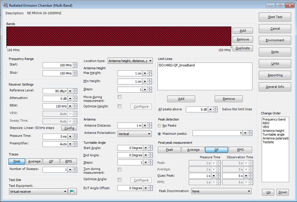 Improved RadiMation TSF Configuration