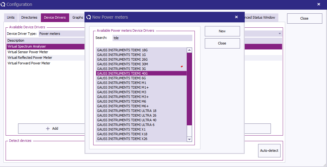 Add TDEMI as a power meter